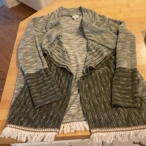 Olive Green Cardigan